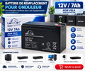 BATTERIE DE REMPLACEMENT POUR ONDULEUR (12V/7Ah)