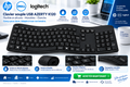 CLAVIERS USB AZERTY K120  SOUPLES FLEXIBLES EN SILICONE / HP, DELL ET LOGITECH