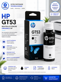 BOUTEILLES D'ENCRE POUR IMPRIMANTES A RESERVOIR  HP GT53