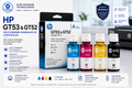 BOUTEILLES D'ENCRE POUR IMPRIMANTE A RESERVOIR HP GT53/GT52