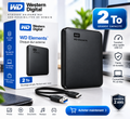 DISQUE DUR EXTERNE WESTERN DIGITAL (WD), AVEC BOITIER SCELLE / 2 To